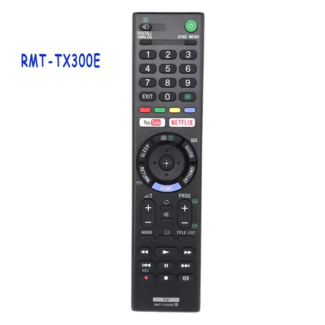 חם מכירות שלט רחוק RMT-TX300E עבור LED חכם טלוויזיה באיכות גבוהה רדיו בקרת במלאי KDL-40WE663 KDL-40WE665 KDL-43WE754