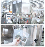 Machine d'emballage de sachets de thé CE Sachets de nourriture à fermeture éclair sur support automatique Doypack Snacks Comptage Emballage Remplisseuse de scellage