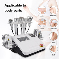 Appareil professionnel 8-en-1 pour la perte de poids, 80k 40k R1f, Cavitation et Aspiration, Raffermissement cutané, Drainage lymphatique