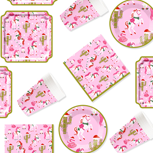 Artículos para Fiesta de Cumpleaños con Temática de Caballos DAMAI, Platos para Cena, Platos para Postre, Vasos, Servilletas, Decoraciones para Fiestas de Caballos para Baby Showers - Product Image 2