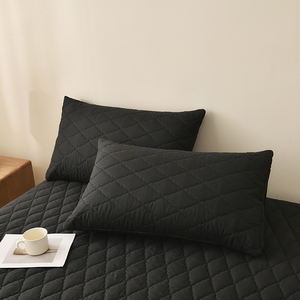 Protège-matelas en microfibre de polyester imperméable, respirant, épais et doux pour la peau, pour lit, vente en gros à prix réduit - Product Image 5