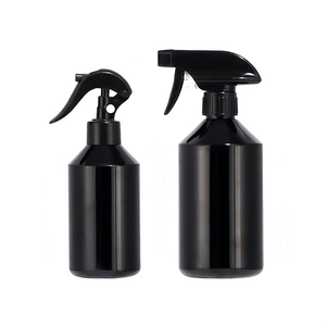 Schattige 200ml 280ml 300ml <span class=keywords><strong>500ml</strong></span> navulbare fijne mist sprayfles van plastic, cosmetische lege frosted amber witte fles met trekkerdop - Product Image 5