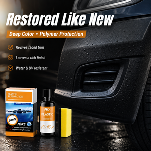 Kit de Restauration Plastique pour Habillage de Voiture, Protecteur de Pare-chocs Extérieur Noir, Rénovateur OEM, Marque Privée, Usine - Product Image 3