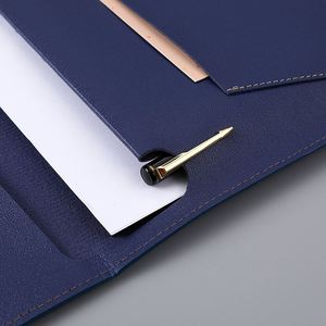 File Folder A4 Document <b>Bag</b> <b>Leather</b> Folder Business Contract Invoice Data Storage <b>Bag</b> File Folder Briefcase - Product Image 4