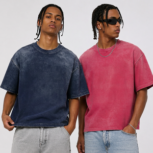 Men's Cotton T-<b>Shirt</b> Short Sleeve O-Neck Solid Color Regular Fit Casual Jersey Knit Blank Design - Product Image 1