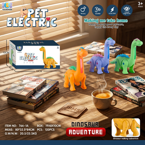 Jouet Puzzle Dinosaure Électrique en Plastique, Jouet Transformable pour Animaux de Compagnie avec Musique, Sons et Jeu Cognitif Visuel pour Enfants - Product Image 4