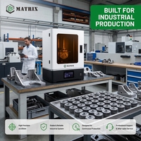 Imprimante 3D industrielle LCD connectée par USB, haute précision, machine de prototypage rapide, utilisation facile pour les bijoux dentaires, garantie 1 an
