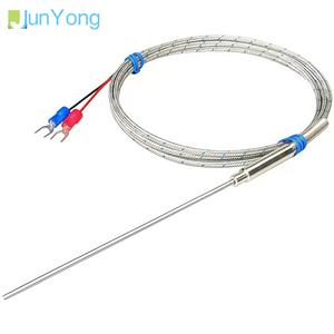 Alta Qualidade Aço Inoxidável K-Tipo Termopar Pt 100 Sensor de Alta Temperatura RTD Sonda para Equipamentos de Aquecimento Industrial OEM - Product Image 6