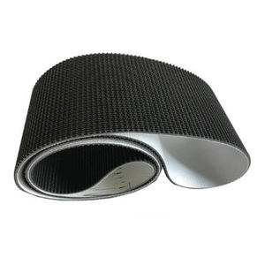 Paquete <span class=keywords><strong>de</strong></span> aeropuerto Manejo <span class=keywords><strong>de</strong></span> equipaje Cinta transportadora superior rugosa <span class=keywords><strong>de</strong></span> PVC negro Patrón <span class=keywords><strong>de</strong></span> diamante - Product Image 2