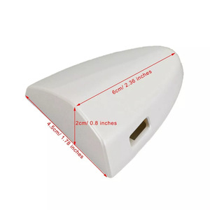 Cubierta de Manija de Puerta Delantera Izquierda para Lexus 69218-53021, Plástico Negro - Product Image 4