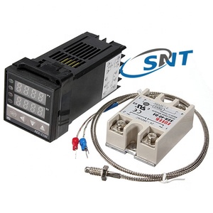 Controlador de Temperatura Digital REX-C100 REX-C400 REX-C700 de RKC Japón, de 0 a 400 Grados + Sensor K + 25A - Product Image 6