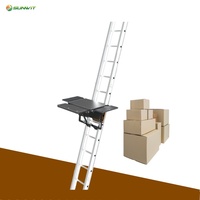 Machine de levage automatique de modules photovoltaïques, plateforme de levage de panneaux solaires électriques pour la construction de toits