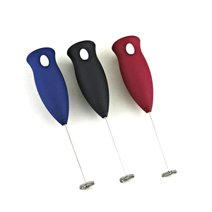 Espumador de Leche de Grado Alimenticio para Café, Batidor de Huevos Eléctrico Portátil a Pilas, Espumador de Leche Eléctrico de Mano - Product Image 1