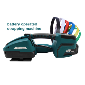 כלי קשירה חשמלי נייד PP/PET מכונת קשירה לרצועות פלסטיק מכונה מיוחדת לעסקים קטנים - Product Image 2