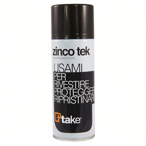 Spray Protector Transparente Ttake Zinco Tek para Recubrimiento, Protección y Restauración de Superficies Metálicas - Product Image 2