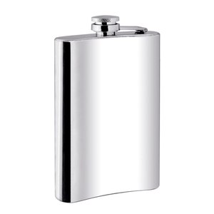 Borraccia Termica in Acciaio da 266ml/9oz con Manico, Isolamento Sottovuoto, per Bevande Calde e Fredde, con Impugnatura Antiscivolo, per Alimenti e Bevande - Product Image 1