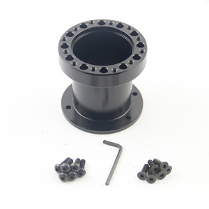 ดุมพวงมาลัย Auso-Racing ขนาด 76 มม. อลูมิเนียมอัลลอยด์ สำหรับรถแข่ง แบบถอดเร็ว ใช้ได้กับรถทั่วไป - Product Image 2