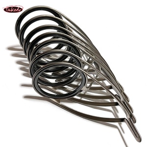 TAKEDO Anillas de Caña de Pescar de Alta Calidad TN90 TUKWLSG Matt <span class=keywords><strong>Gunsmoke</strong></span> SIC para Carpa y Surfcasting, Componentes para Construcción de Cañas, Accesorios DIY para Cañas - Product Image 1