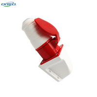 Prise industrielle étanche KY1 5P 3P+N+E 380V-415V IP44/IP67 16A-125A Cinq Fils Ignifuge Résistant à la Corrosion