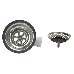 Phong cách hiện đại chất lượng cao thép không gỉ bán thép bồn rửa cống với mùi bằng chứng nhựa lọc cho khách sạn phòng tắm sử dụng - Product Image 5