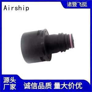 Airship Automotive <b>Quick</b> <b>Connector</b> FT-17-14x1.5 Nylon Pipe Fitting Body Plastic Black - Product Image 2