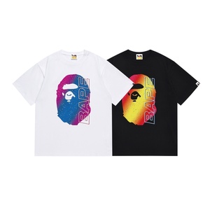 <b>Bathing</b> Ape Men's T-Shirt 100% Cotton O-Neck Short Sleeve Regular Fit Cartoon Logo - Product Image 2
