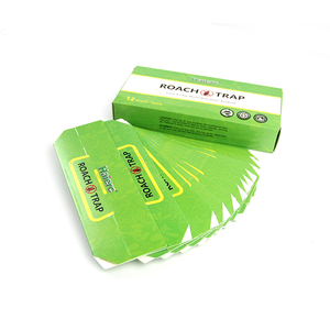 Trampa <span class=keywords><strong>de</strong></span> pegamento para cucarachas <span class=keywords><strong>de</strong></span> alta adherencia, segura e inodora, tablero adhesivo para atrapar cucarachas en <span class=keywords><strong>el</strong></span> hogar, apartamento y restaurante. - Product Image 6