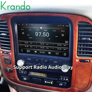 Unidad principal de coche Krando de 9 pulgadas para TOYOTA Land Cruiser 100 LEXUS LX470 1998 - 2002 <span class=keywords><strong>Android</strong></span> Auto estéreo inalámbrico Carplay navegación - Product Image 3