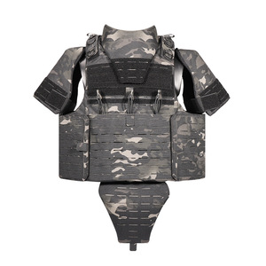 フルボディAmourカスタムBandolier Molle屋外戦闘<span class=keywords><strong>5Xl</strong></span>外レーザーカットクイックリリース戦術的なベストプレートキャリア - Product Image 4