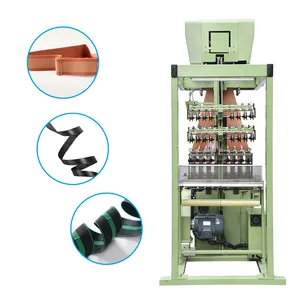 Supplier direct sale high efficiency narrow elastic tape flat computerized jacquard loom machine