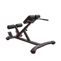 Banc de musculation réglable en métal à haute capacité de charge, type chaise romaine - Utilisation intérieure multifonctionnelle