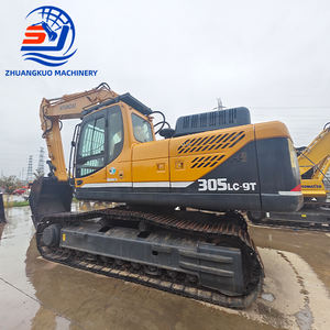 Grande excavatrice à faible bruit utilisée de machines de construction 30ton UsedHyundai 305LC-9T à vendre - Product Image 2