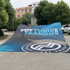 Pancarta Publicitaria de Tela de Poliéster Personalizada, Fondo de Escenario, Pancarta de Malla, Impresión de Pancartas de Tela Grandes - Product Image 5