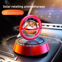 Diffuseur d'arômes solaire en métal pour voiture, anneau étoile, désodorisant décoratif parfumé pour siège