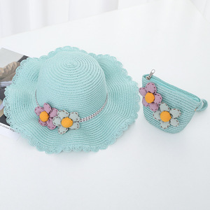 Vente <span class=keywords><strong>en</strong></span> gros de sombreros Luffy Polynésie à la mode pour enfants de haute qualité, chapeau de plage <span class=keywords><strong>en</strong></span> paille sans couronne pour enfants - Product Image 3