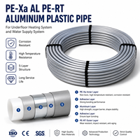 Tuyau composite flexible haute pression PEX-AL-PERT à 5 couches, norme ASTM, résistant à la corrosion, pour chauffage au sol et moulage de tubes d'eau