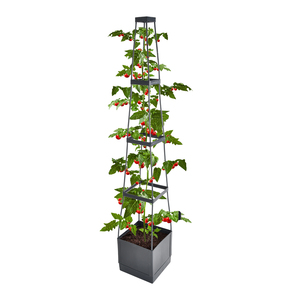 Soporte para Plantas Vertak de 5 Niveles, Torre Cuadrada para Tomates, También Apto para Vegetales, Flores y Frutas Trepadoras de Jardín - Product Image 2