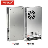 Fuente de Alimentación Industrial Jiangtek PFP-350-48 350W 48V 7.4A de Alta Fiabilidad con PFC, Refrigeración por Aire Forzado, 89% de Eficiencia, SCP, OVP, OTP, CE, UL