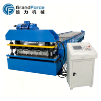 Machine de formage de tôles trapézoïdales entièrement automatique à grande vitesse, ligne complète d'usine de panneaux de toiture métalliques, certifiée CE, garantie 3 ans
