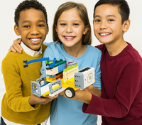ICBricks 2.0 édition éducative blocs de construction en plastique faits à la main maison intelligente ingénierie scientifique éducative bricolage jouet ensemble de base
