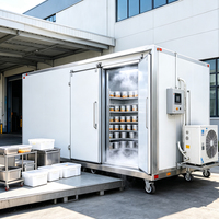 Chambre froide cryogénique de congélation rapide pour la transformation et le stockage des aliments, y compris la crème glacée, à usage commercial