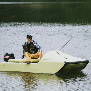Bote Inflable Versátil para Pesca y Recreación, <span class=keywords><strong>Kayak</strong></span> <span class=keywords><strong>de</strong></span> Pesca <span class=keywords><strong>de</strong></span> Doble Uso, Compatible con Motores Pequeños - Product Image 6