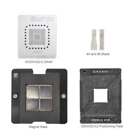 Untuk Nintendo Switch BGA200 NFCBEA CPU IC Repair Tin Plant Net Stencil BCM4354 MAX77620A MAX77812 CYW20734 Game untuk Kabel