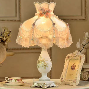 Europäische Tischlampe Luxuriöse Wohnzimmer Schlafzimmer Kinderzimmer Arbeitszimmer LED Originelle Nachttischlampe Schreibtischleuchte - Product Image 5
