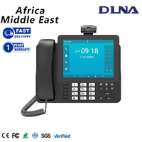 Téléphone VoIP Android DLNA avec écran tactile de 8 pouces et appels vidéo, certifié CE FC, garantie d'un an pour l'Afrique et le Moyen-Orient