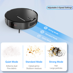 GEERLEPOL V2G-SH OEM Aspirateur Robot Intelligent 2700Pa Contrôle par APP HEPA Nettoyage Auto Balayage Lavage Poils d'Animaux Tapis Sols Durs Hôtel - Product Image 2