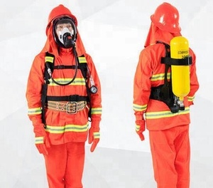 WANZ 9L Respirateur à <span class=keywords><strong>air</strong></span> comprimé SCBA en acier au carbone, pression de service 30MPa, débit maximal 1000L/min, sifflet d'alarme incendie, manomètre - Product Image 5