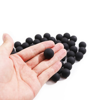 Billes de paintball en caoutchouc solide colorées Spunky de 0,50'' pour le racquetball/frescobol/squash - Rebond élevé, non toxiques et respectueuses de l'environnement