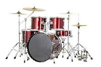 Batterie de percussions professionnelle de haute qualité, facile à apprendre, durable, simple à installer, 5 pièces, 5 tambours + 4 cymbales OEM DM022603