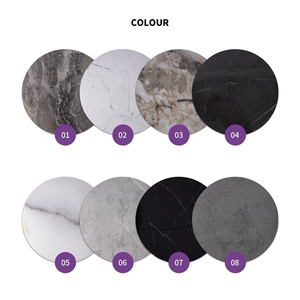 FONJUE 2026 Nuova Lastra di Marmo Lucida, Pannello Laminato Effetto Marmo 1220*2440mm, Foglio di PVC Effetto Marmo per Decorazione Murale - Product Image 6